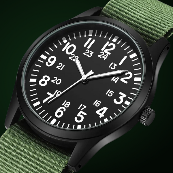 OSKAR™ | MILITÄRKLOCKA MED PRECISION OCH ATTITYD