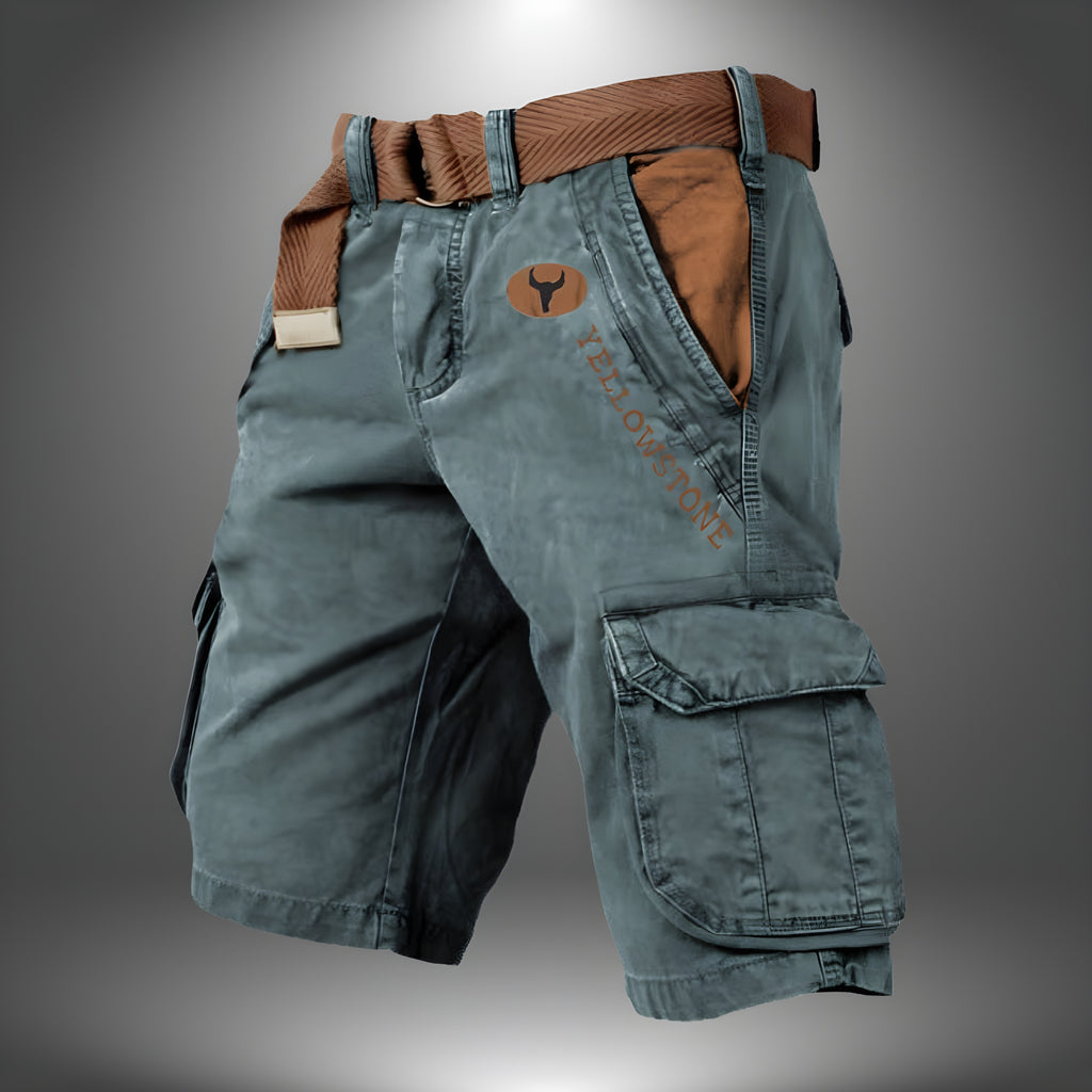 Shorts med stora fickor

